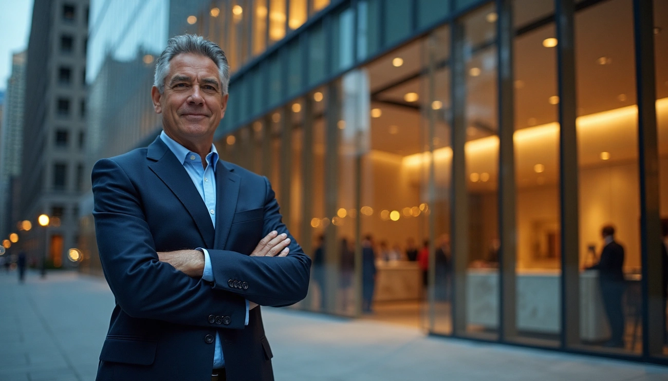 Morgan and Morgan law firm building exterior with branded signage