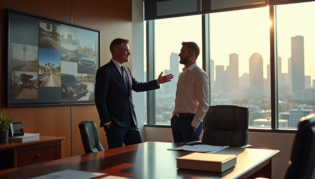 Experienced auto accident lawyer in Los Angeles providing expert legal representation for car crash victims.